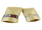 Three Layers Laminated Custom Printed Food Pouches Stand Up With Clear Window
